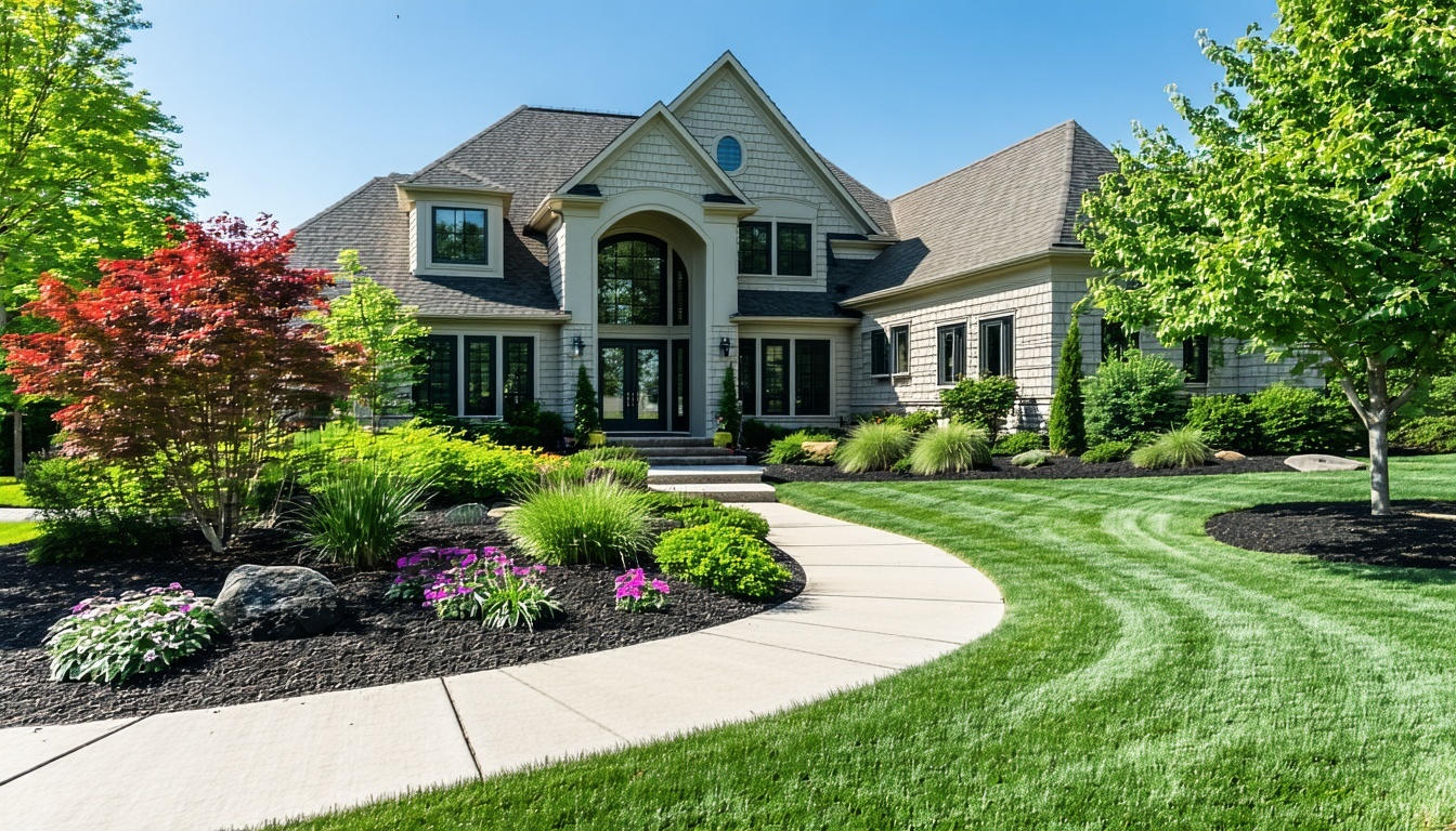 Logo of a satisfied residential landscaping client